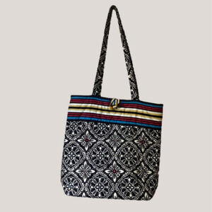 Vera Bradley Vibrant Barcelona Quilted Medium Tote